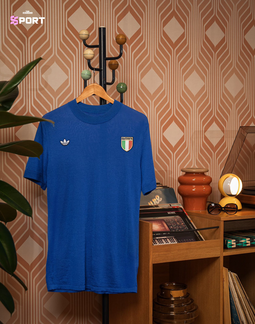 เสื้อทีมชาติอิตาลีรุ่น Italy Bringback ปี 1970 จาก adidas Originals 2