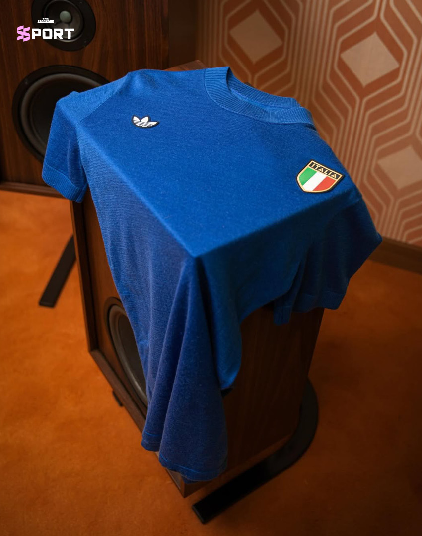 เสื้อทีมชาติอิตาลีรุ่น Italy Bringback ปี 1970 จาก adidas Originals 4