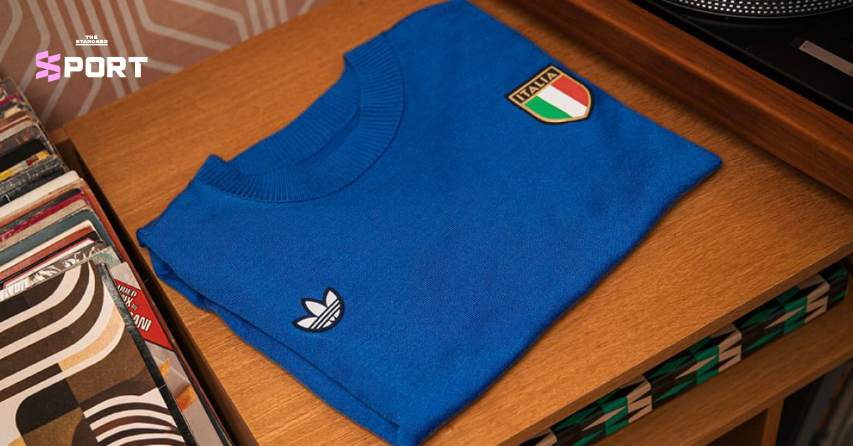 เสื้อทีมชาติอิตาลีรุ่น Italy Bringback ปี 1970 จาก adidas Originals