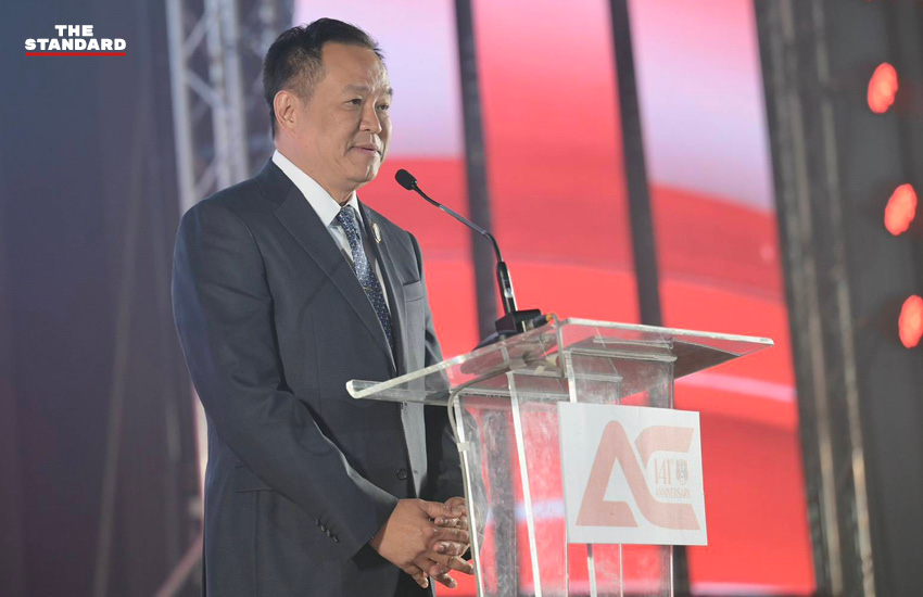 อนุทิน ชาญวีรกูล นายกรัฐมนตรีและศิษย์เก่าอัสสัมชัญ เป็นประธานในพิธีฉลองครบรอบ 141 ปี โรงเรียนอัสสัมชัญ 3