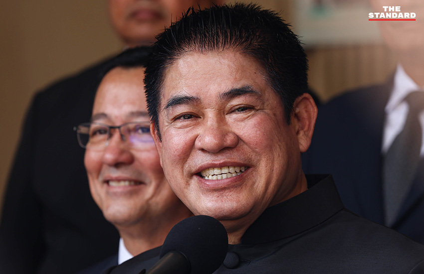 อนุทิน ชาญวีรกูล นายกรัฐมนตรี นำประชุมคณะรัฐมนตรีหลังการเลือกตั้ง ที่ทำเนียบรัฐบาล 2