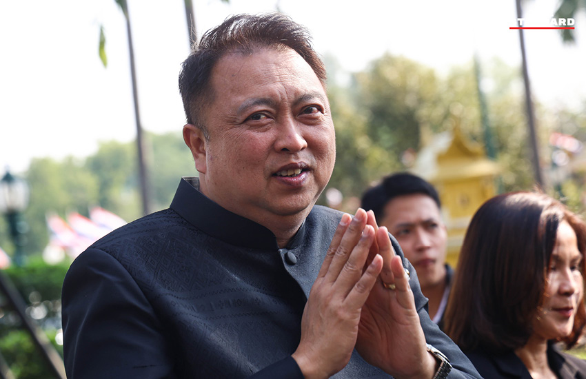 อนุทิน ชาญวีรกูล นายกรัฐมนตรี นำประชุมคณะรัฐมนตรีหลังการเลือกตั้ง ที่ทำเนียบรัฐบาล 3