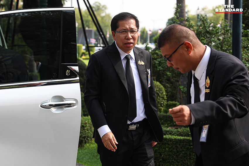 อนุทิน ชาญวีรกูล เป็นประธานการประชุมคณะรัฐมนตรี ณ ทำเนียบรัฐบาล เพื่อหารือมาตรการรับมือภาษีนำเข้าสหรัฐฯ และกระแสการจัดตั้งรัฐบาล 14