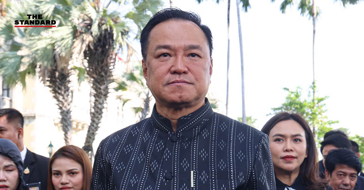 นายอนุทิน ชาญวีรกูล ให้สัมภาษณ์ที่ทำเนียบรัฐบาล ถึงแนวทางการยกเลิกบันทึกความเข้าใจ MOU-44