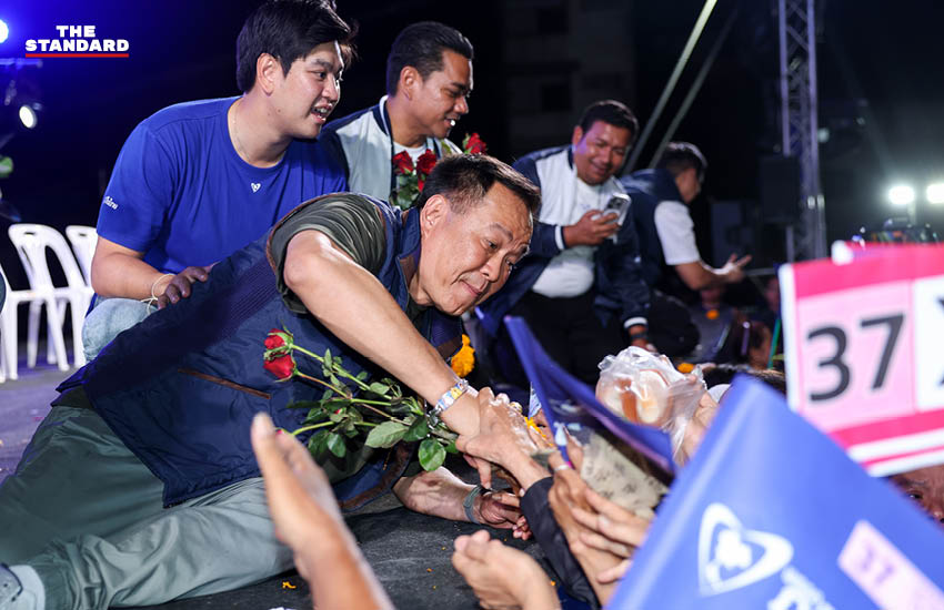 อนุทิน ชาญวีรกูล ปราศรัยหาเสียงที่สงขลา ชูหมายเลข 37 และนโยบายผลักดัน Disneyland Thailand 4