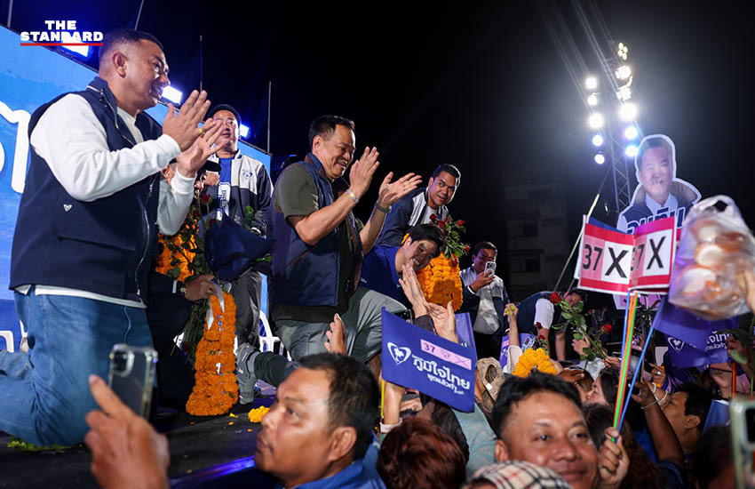 อนุทิน ชาญวีรกูล ปราศรัยหาเสียงที่สงขลา ชูหมายเลข 37 และนโยบายผลักดัน Disneyland Thailand 5