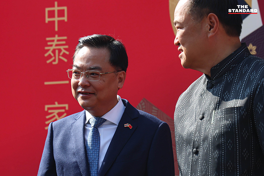 อนุทิน ชาญวีรกูล ต้อนรับ จาง เจี้ยนเว่ย์ เอกอัครราชทูตจีน ณ ทำเนียบรัฐบาล 7