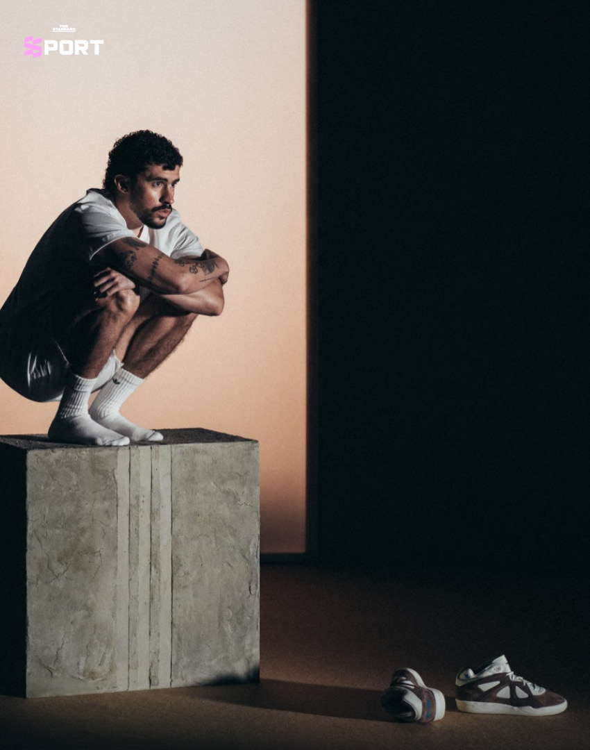 ภาพรองเท้า BadBo 1.0 รุ่นลิมิเต็ดจาก Bad Bunny x adidas ที่เปิดตัวหลังความสำเร็จบนเวที Grammy Awards 6