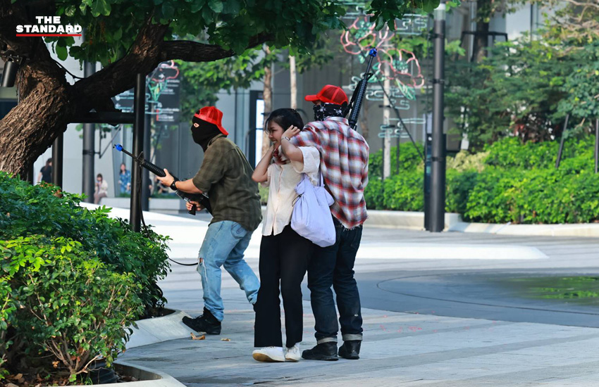 พล.ต.อ.กิตติ์รัฐ พันธุ์เพ็ชร์ ผบ.ตร. เป็นประธานซ้อมแผนเผชิญเหตุกราดยิงที่โครงการวันแบงค็อก เพื่อยกระดับความปลอดภัยและสร้างความเชื่อมั่น 1