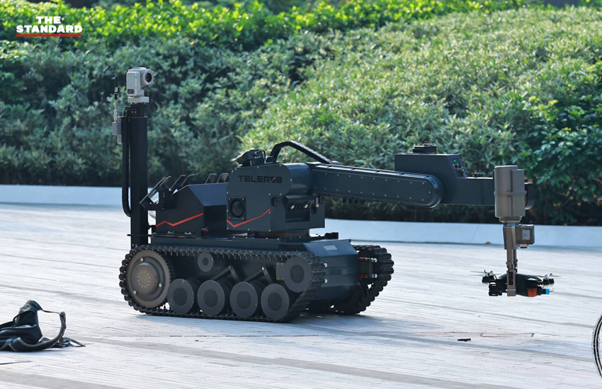 พล.ต.อ.กิตติ์รัฐ พันธุ์เพ็ชร์ ผบ.ตร. เป็นประธานซ้อมแผนเผชิญเหตุกราดยิงที่โครงการวันแบงค็อก เพื่อยกระดับความปลอดภัยและสร้างความเชื่อมั่น 4