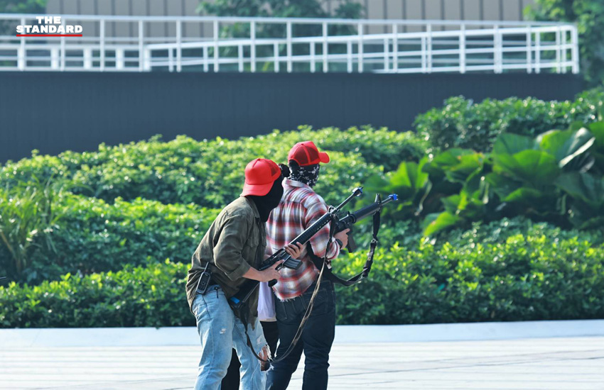 พล.ต.อ.กิตติ์รัฐ พันธุ์เพ็ชร์ ผบ.ตร. เป็นประธานซ้อมแผนเผชิญเหตุกราดยิงที่โครงการวันแบงค็อก เพื่อยกระดับความปลอดภัยและสร้างความเชื่อมั่น 6