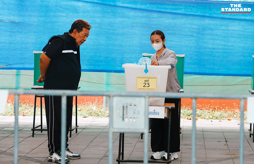 ภาพรวมบรรยากาศการเลือกตั้งในกรุงเทพมหานครช่วงเช้า มีประชาชนตื่นตัวออกมาใช้สิทธิลงคะแนน 1