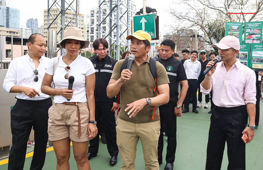 รศ.ดร.วิศณุ พาชม สะพานเขียว โฉมใหม่