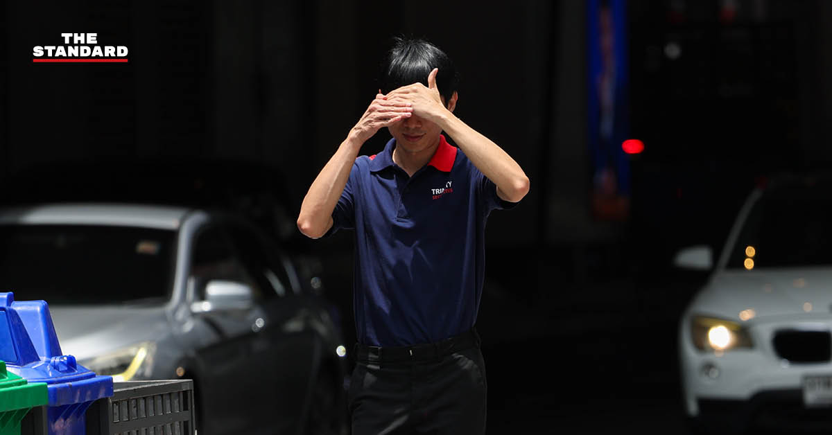 ภาพแสดงสภาพอากาศร้อนจัดและดัชนีความร้อนสูงในกรุงเทพมหานคร