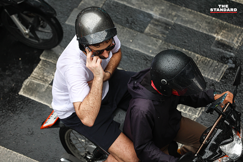 ภาพแสดงสภาพอากาศ กรุงเทพมหานครและปริมณฑล ที่มีแดดจัด อุณหภูมิสูง สลับกับฝนฟ้าคะนอง พร้อมคำเตือนจากกรมอุตุนิยมวิทยา 7