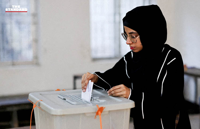 ภาพประชาชน บังกลาเทศ ต่อแถวใช้สิทธิเลือกตั้งครั้งแรก หลังการประท้วงของ Gen Z โค่นผู้นำเผด็จการ 7