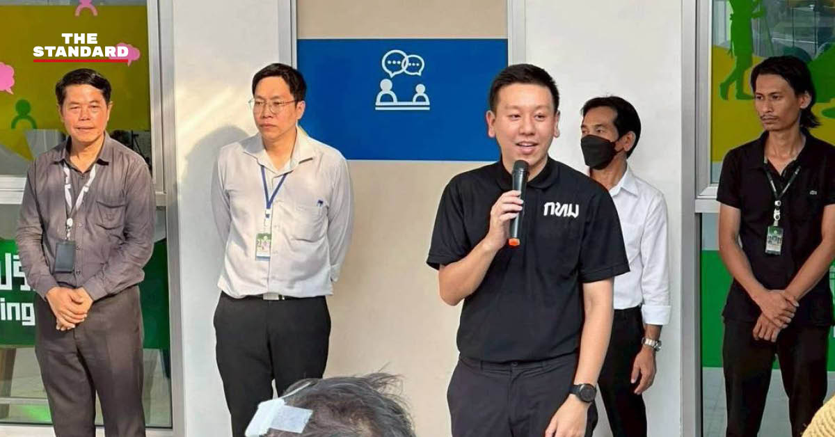 ศานนท์ หวังสร้างบุญ รองผู้ว่าฯ กทม. เยี่ยมให้กำลังใจคนไร้บ้านในโครงการบ้านอิ่มใจ