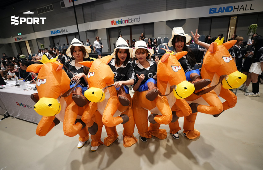 ไอดอล BNK48 และ CGM48 ร่วมแข่งขันกีฬาสี 'War of Goddess' ประจำปี 2026 อย่างสนุกสนาน 3