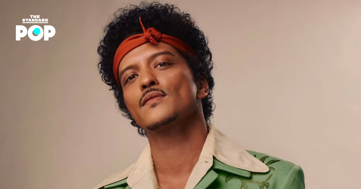 ภาพ Bruno Mars โปรโมทอัลบั้มใหม่ The Romantic