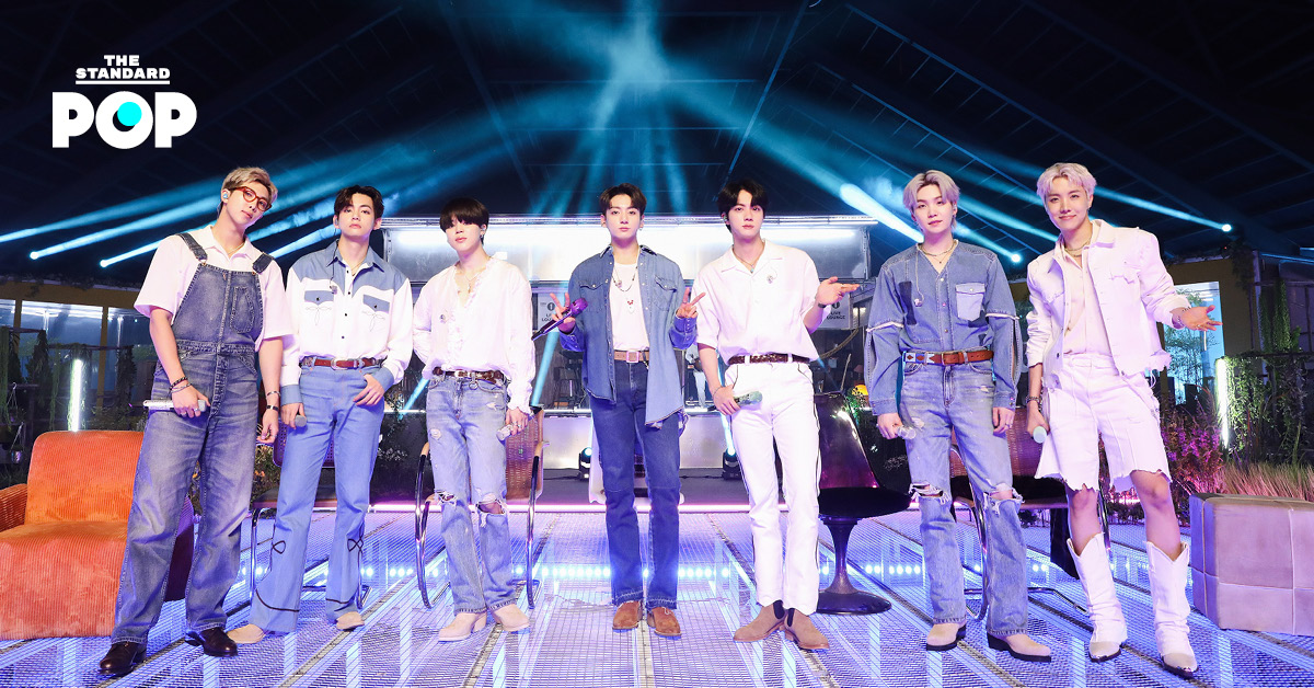 ภาพโปรโมตวง BTS สำหรับการคัมแบ็กไลฟ์โชว์ ARIRANG ที่จะถ่ายทอดสดผ่าน Netflix