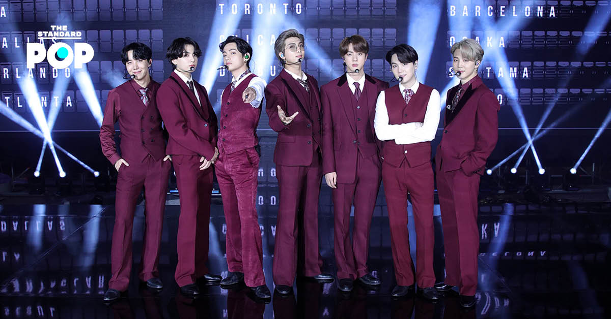 ภาพโปสเตอร์คอนเสิร์ต BTS World Tour ARIRANG