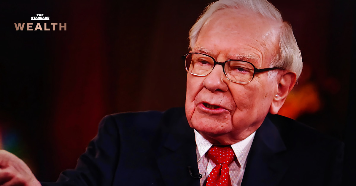 ภาพกราฟหุ้นและสัญลักษณ์ตลาดหลักทรัพย์ สะท้อนการปรับพอร์ตลงทุนครั้งสำคัญของ Berkshire Hathaway โดย วอร์เรน บัฟเฟตต์