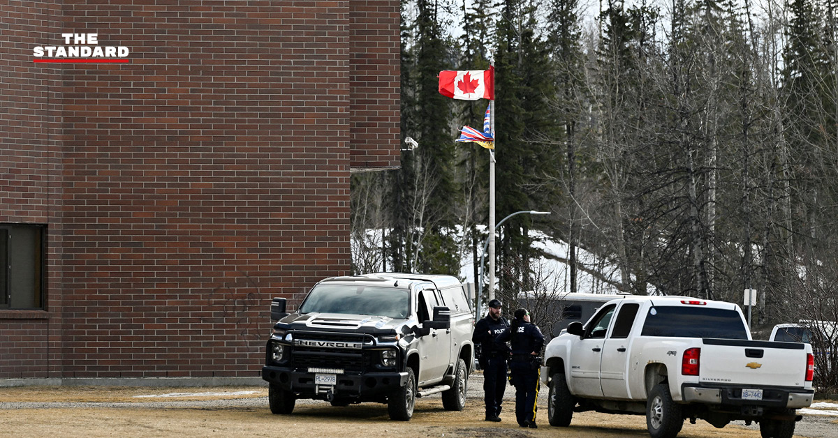 เจ้าหน้าที่ตำรวจแคนาดาปฏิบัติการในพื้นที่โรงเรียนมัธยม หลังเหตุกราดยิง