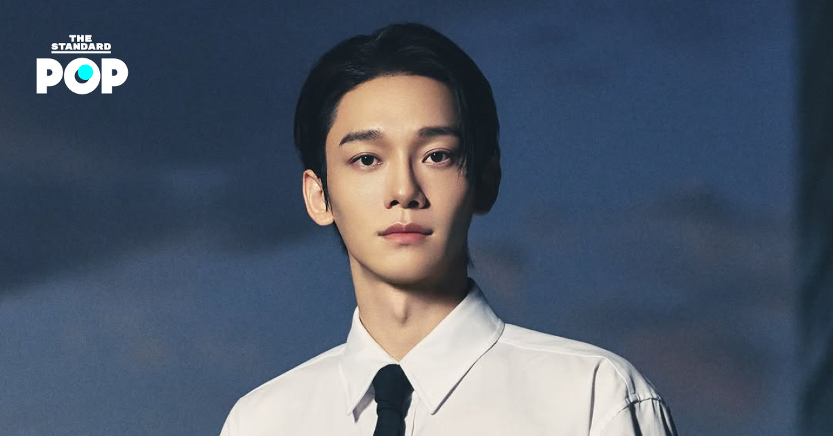 เฉิน EXO นักร้องเคป๊อปชื่อดังจากวง EXO ในภาพโปรโมตคอนเสิร์ต Arcadia in Bangkok