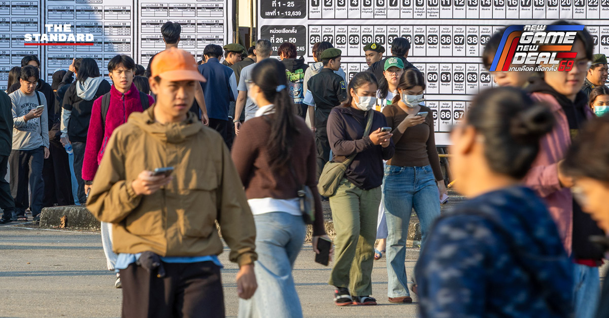 บรรยากาศการเลือกตั้งล่วงหน้าในจังหวัดเชียงใหม่ ที่ประชาชนจำนวนมากเดินทางมาใช้สิทธิอย่างคึกคัก
