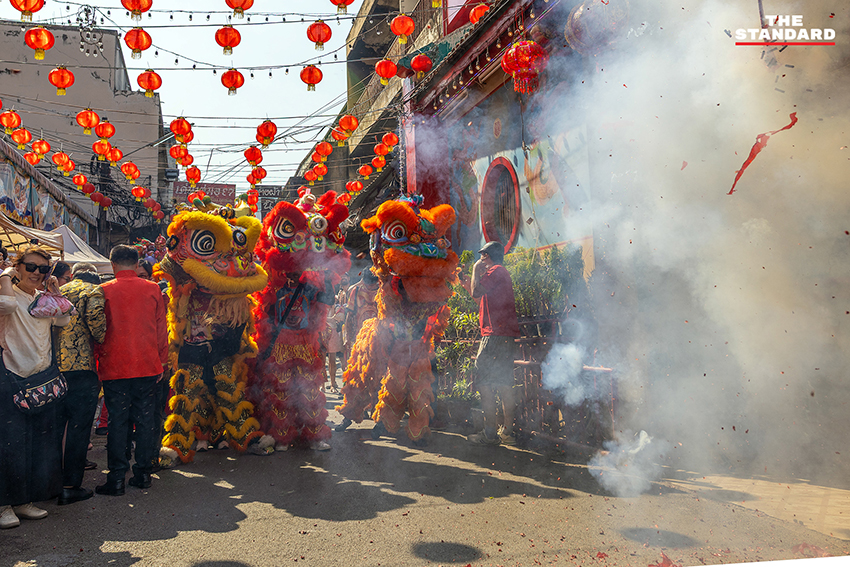 ขบวนแห่มังกรและสิงโตในงานเชียงใหม่ไชน่าทาวน์ 2026 บรรยากาศคึกคักที่กาดหลวง 3