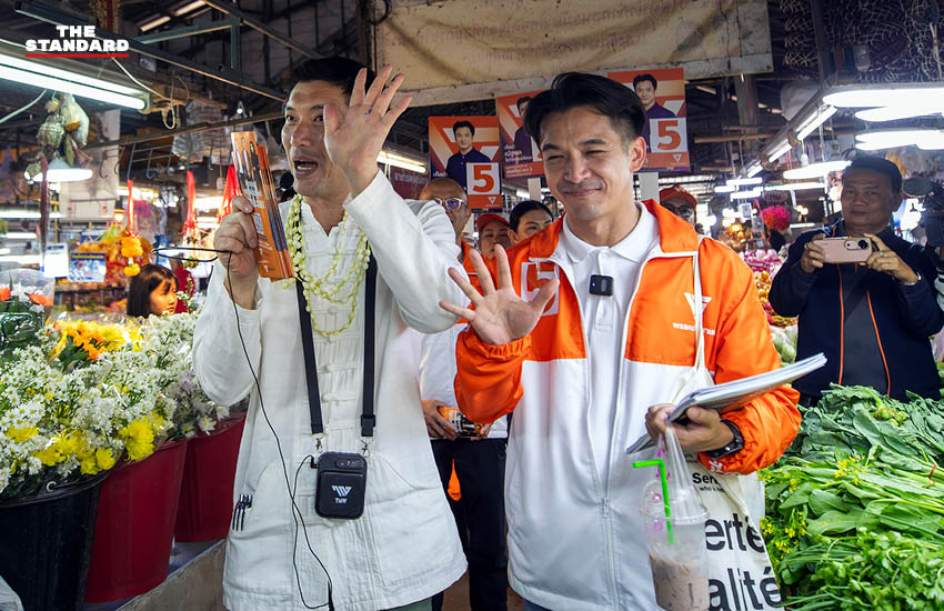 ประชาชนชาวเชียงใหม่ร่วมกิจกรรมเลือกตั้งและบรรยากาศการหาเสียงของผู้สมัครในพื้นที่ 3