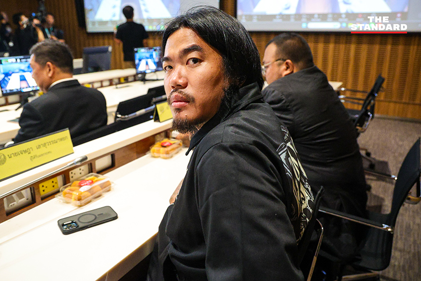 ภาพบรรยากาศการประชุมคณะกรรมาธิการพัฒนาการเมืองฯ วุฒิสภา เชิญกลุ่มนับใหม่ OK นะ ชลบุรี เขต 1 ชี้แจงกรณีถูก กกต. แจ้งความ 3