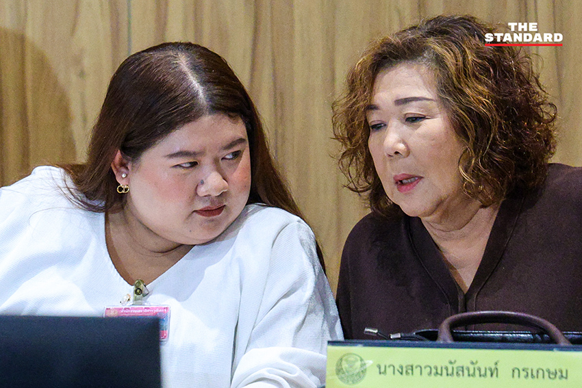 ภาพบรรยากาศการประชุมคณะกรรมาธิการพัฒนาการเมืองฯ วุฒิสภา เชิญกลุ่มนับใหม่ OK นะ ชลบุรี เขต 1 ชี้แจงกรณีถูก กกต. แจ้งความ 4