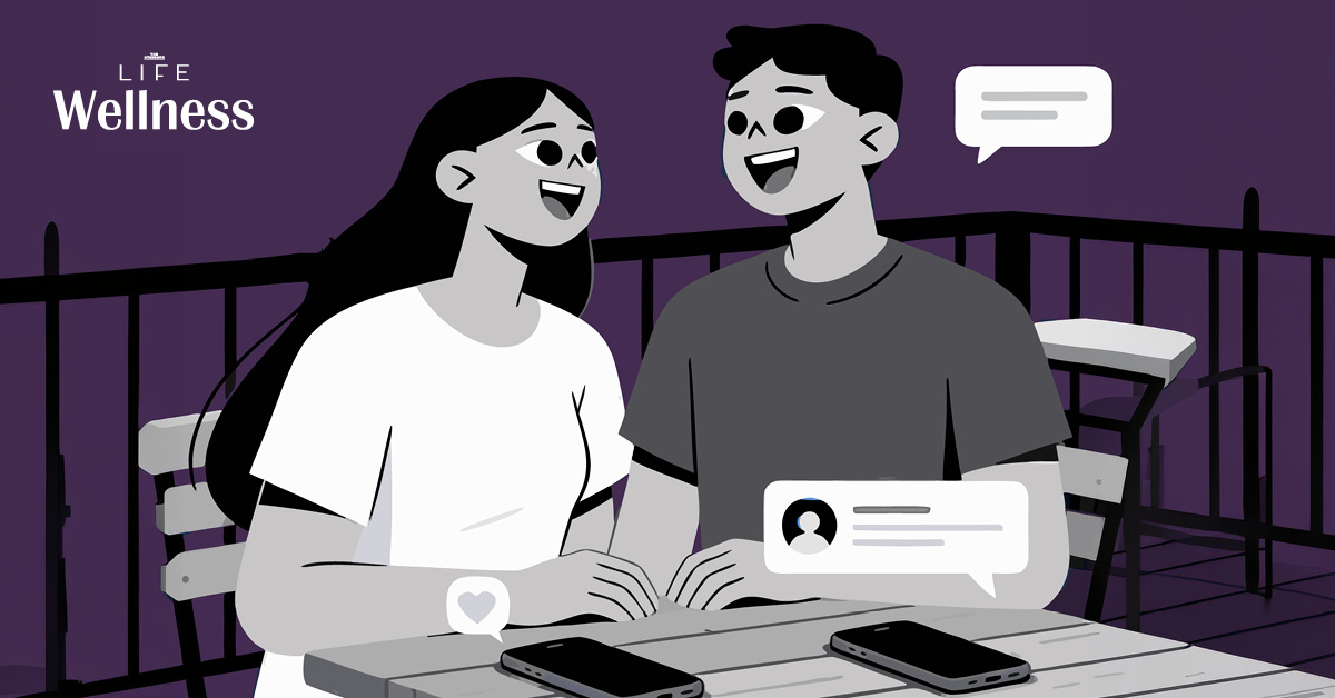 ภาพประกอบแนวคิด Digital Minimalism ที่ชวนให้ลดการใช้โซเชียลมีเดียและเทคโนโลยีอย่างไม่มีสติ เพื่อกลับมาใช้ชีวิตในโลกจริงมากขึ้น