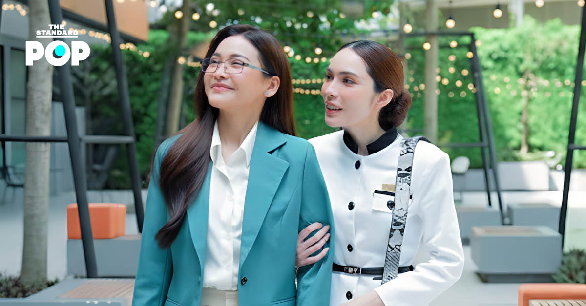 อิงฟ้า วราหะ และ ชาล็อต ออสติน ในซีรีส์ Girls’ Love เรื่อง นทีร้อยเล่ห์