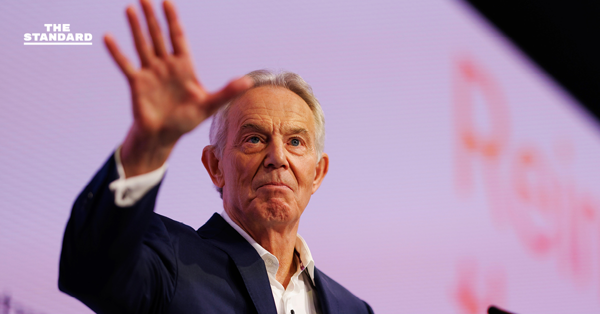 โทนี่ แบลร์ อดีตนายกรัฐมนตรีอังกฤษ ท่ามกลางประเด็นคลิปเสียง เอปสตีน ที่กล่าวถึงเงินค่าจ้างฟอกขาวภาพลักษณ์ผู้นำคาซัคสถาน