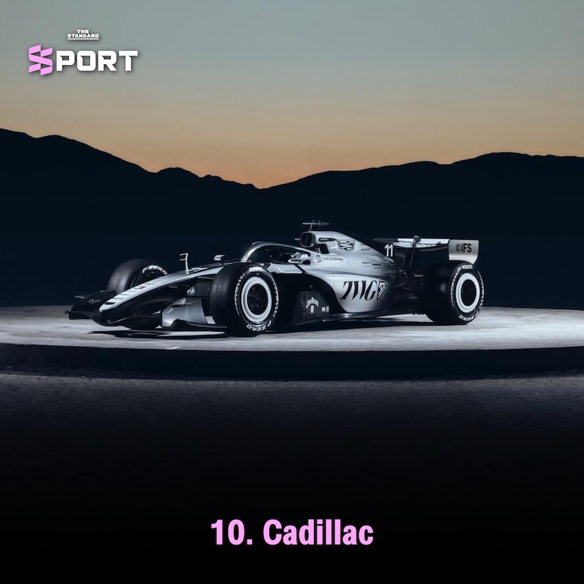 รถแข่ง F1 ฤดูกาล 2026 พร้อมลวดลายและสีสันที่ได้รับการจัดอันดับ 2