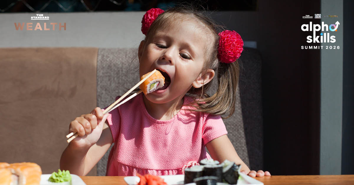 เด็ก Gen Alpha กำลังเลือกกินซูชิแทนนักเก็ตไก่ ทำให้พ่อแม่ต้องจ่ายค่าอาหารแพงขึ้น
