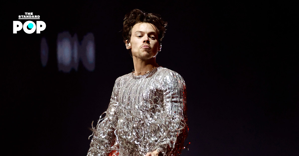 ภาพ Harry Styles ศิลปินและนักร้องชายชาวอังกฤษ