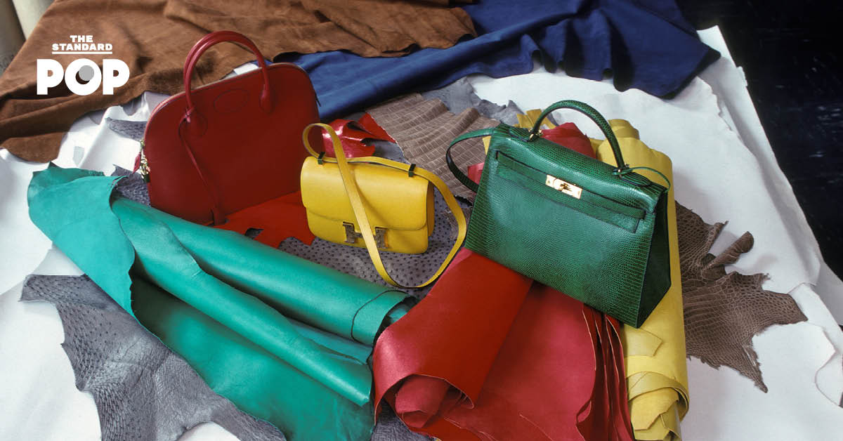 ภาพเวิร์กช็อปผลิตเครื่องหนังของแบรนด์ Hermès