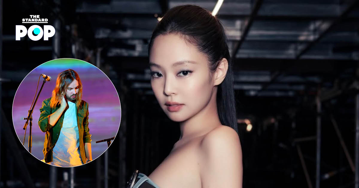 JENNIE หรือ เจนนี่ ในภาพโปรโมทซิงเกิลรีมิกซ์เพลง Dracula ที่ร่วมงานกับ Tame Impala