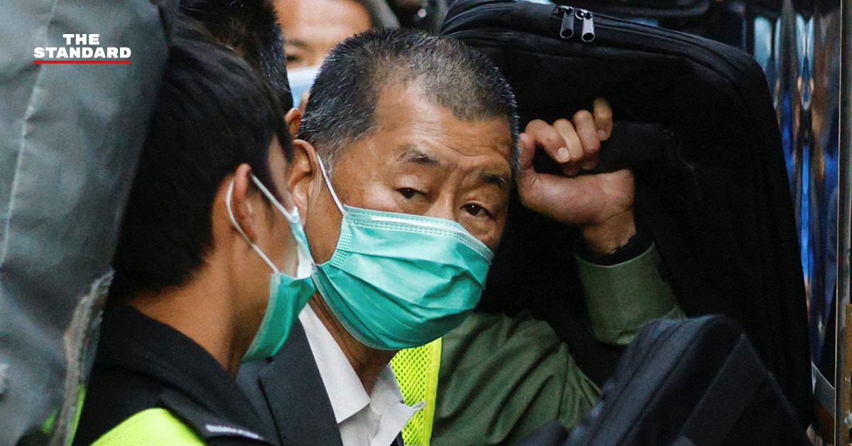 ภาพแฟ้ม: จิมมี ไล นักธุรกิจสื่อสายประชาธิปไตยชาวฮ่องกง