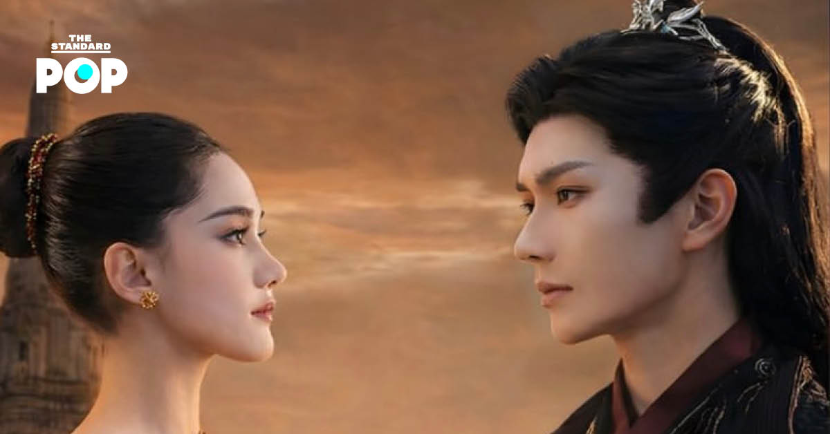 ภาพโปรโมตมินิซีรีส์ สาวไทยข้ามภพ ป่วนใจแม่ทัพ โดยมี Jin Xuanyu และ ลิซ่า อลิซา เป็นนักแสดงนำ