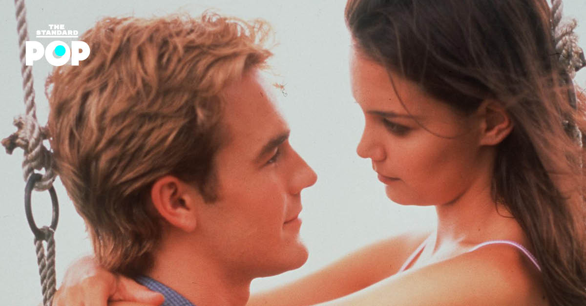 ภาพ Katie Holmes และ James Van Der Beek สองนักแสดงนำจากซีรีส์ Dawson’s Creek