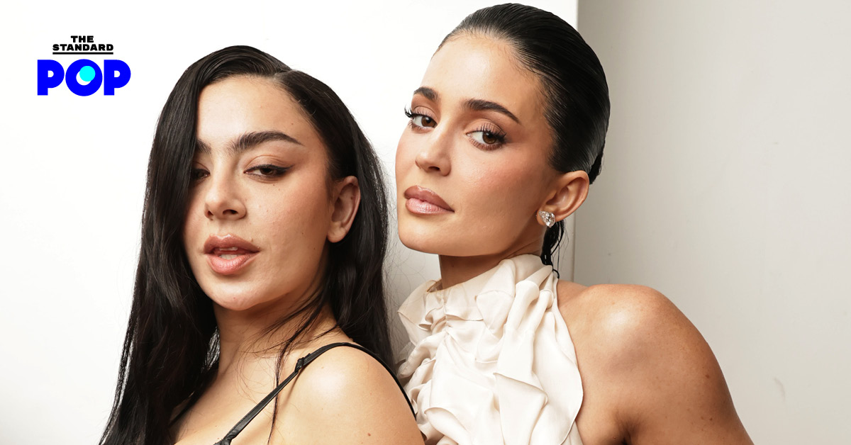 Kylie Jenner ขณะร่วมแสดงในภาพยนตร์ The Moment