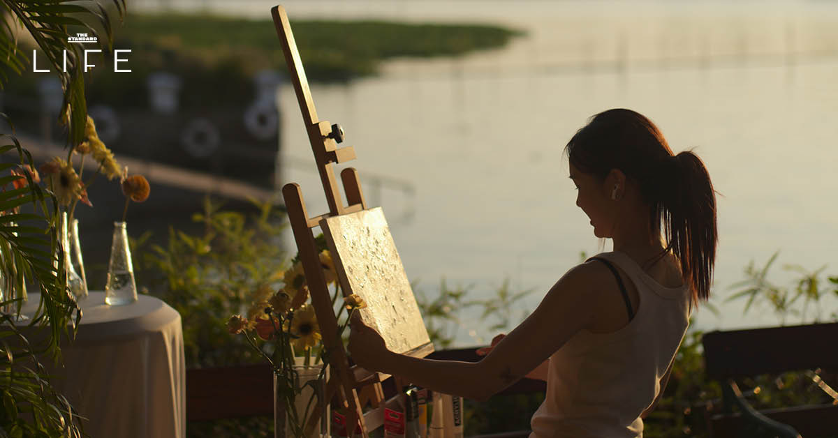 ภาพบรรยากาศรวมกิจกรรมไลฟ์สไตล์น่าสนใจประจำสัปดาห์ เช่น ตลาดหนังสือ อีเวนต์ศิลปะ และคลาสผ่อนคลาย