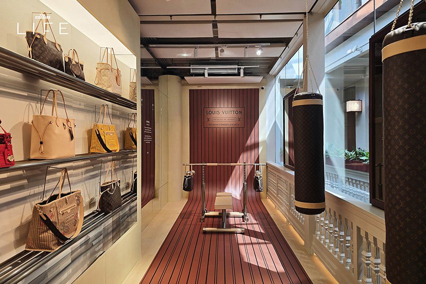 ภาพบรรยากาศ Louis Vuitton Hotel Bangkok ป็อปอัปโฮเทลฉลอง 130 ปี Monogram 3