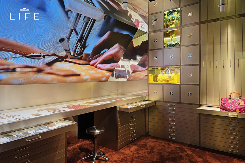 ภาพบรรยากาศ Louis Vuitton Hotel Bangkok ป็อปอัปโฮเทลฉลอง 130 ปี Monogram 6