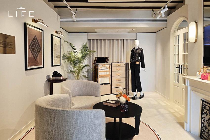 ภาพบรรยากาศ Louis Vuitton Hotel Bangkok ป็อปอัปโฮเทลฉลอง 130 ปี Monogram 7