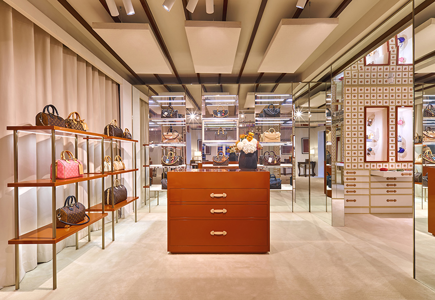 ภาพโรงแรม Louis Vuitton Hotel Bangkok ป๊อบอัพ จัดแสดงกระเป๋า Monogram อันเป็นเอกลักษณ์ 3